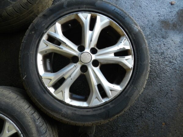 2012 FORD GALAXY MK3 TITANIUM. SET OF 4 ALLOY WHEELS + TYRES 255 50 R17 - Image 4