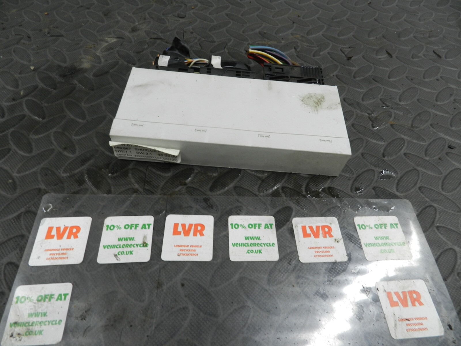 143. 2003 BMW E46 318Ci CONVERTIBLE. BCM BODY CONTROL MODULE UNIT 6932371