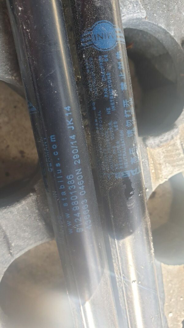 Mini Countryman 2014 R60 - Boot Trunk Gas Struts (Pair) - Image 2